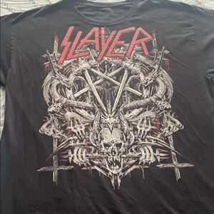 Slayer Black Graphic T-Shirt for Men